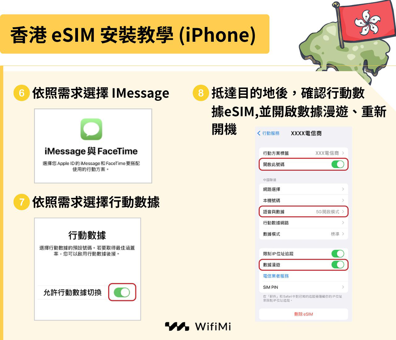 香港esim安裝教學iphone